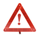 Reflective Material Warning Triangle